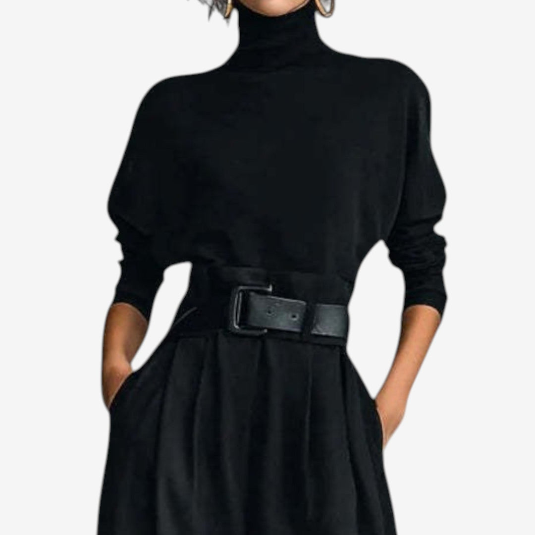 Doris™ Jumpsuit mit hohem Ausschnitt