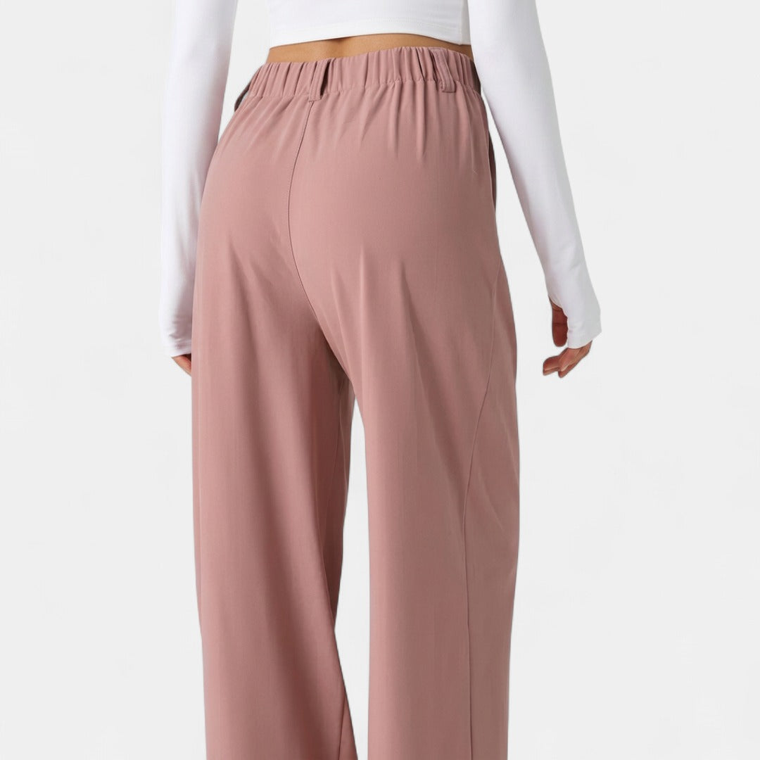 JUNOT™ – Lässige High-Waist-Hose mit weitem Bein