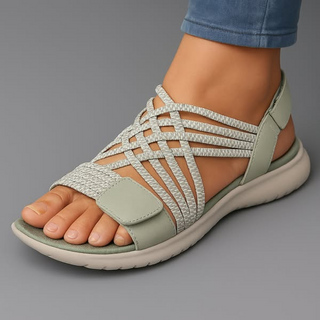 Bridget | Geflochtene Komfort-Sandalen
