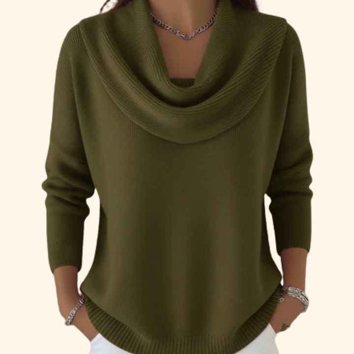 Vionne – Pullover mit Kragen