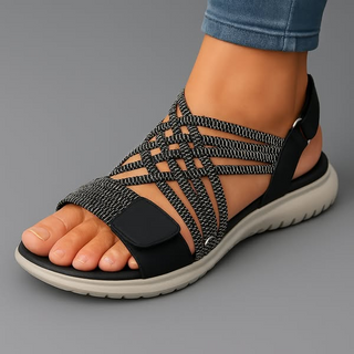 Bridget | Geflochtene Komfort-Sandalen