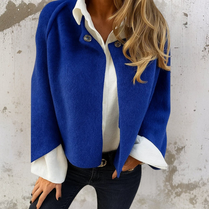 Clara – Stilvolle warme Cropped-Jacke