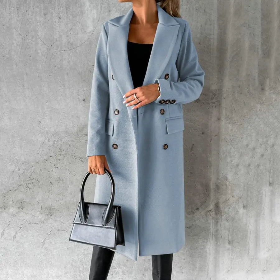 ALEXA™ – Eleganter Woll-Trenchcoat