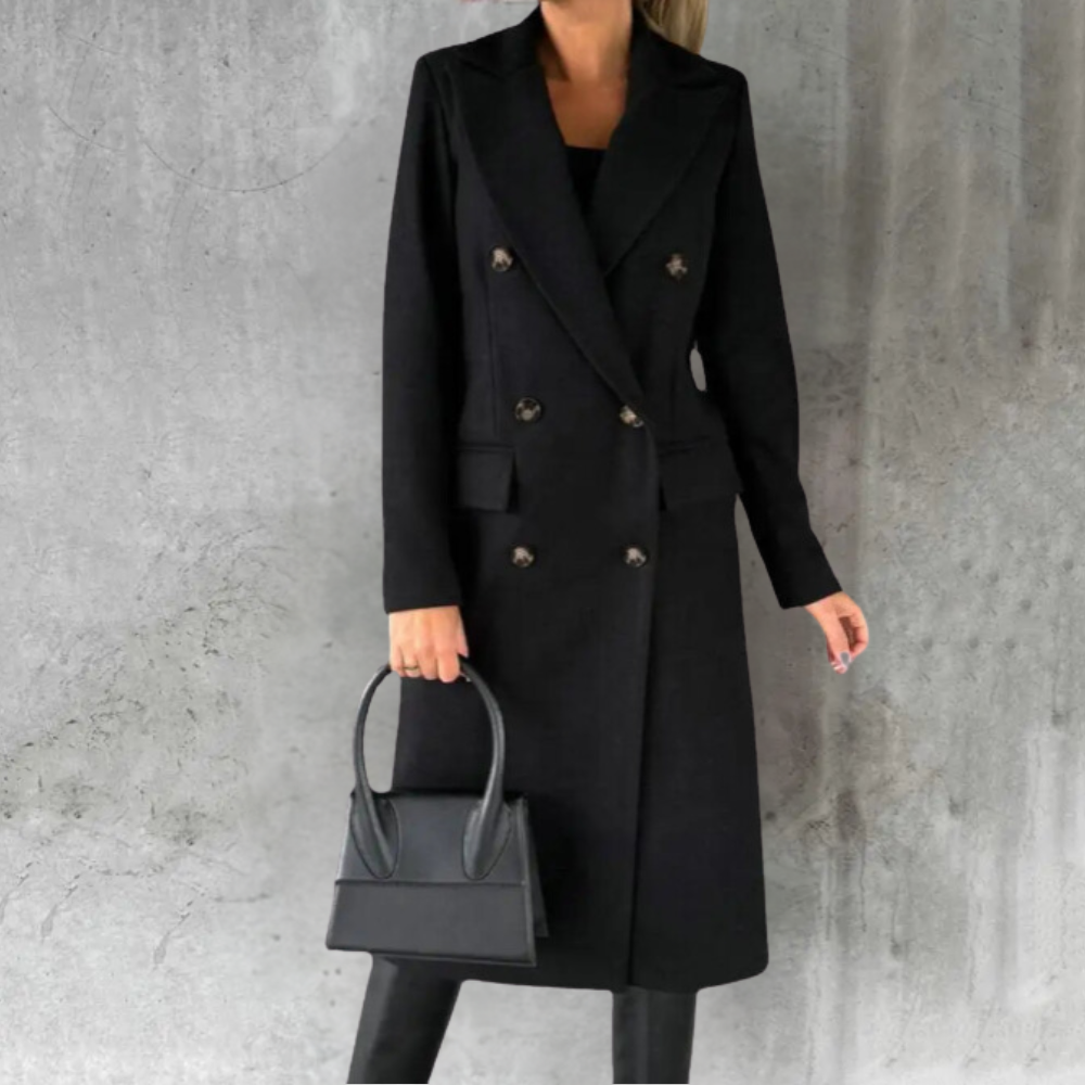 ALEXA™ – Eleganter Woll-Trenchcoat