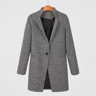 Edith | Strukturierter Tweed-Mantel