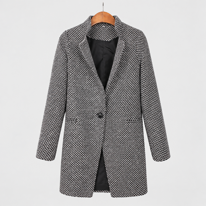 Edith | Strukturierter Tweed-Mantel