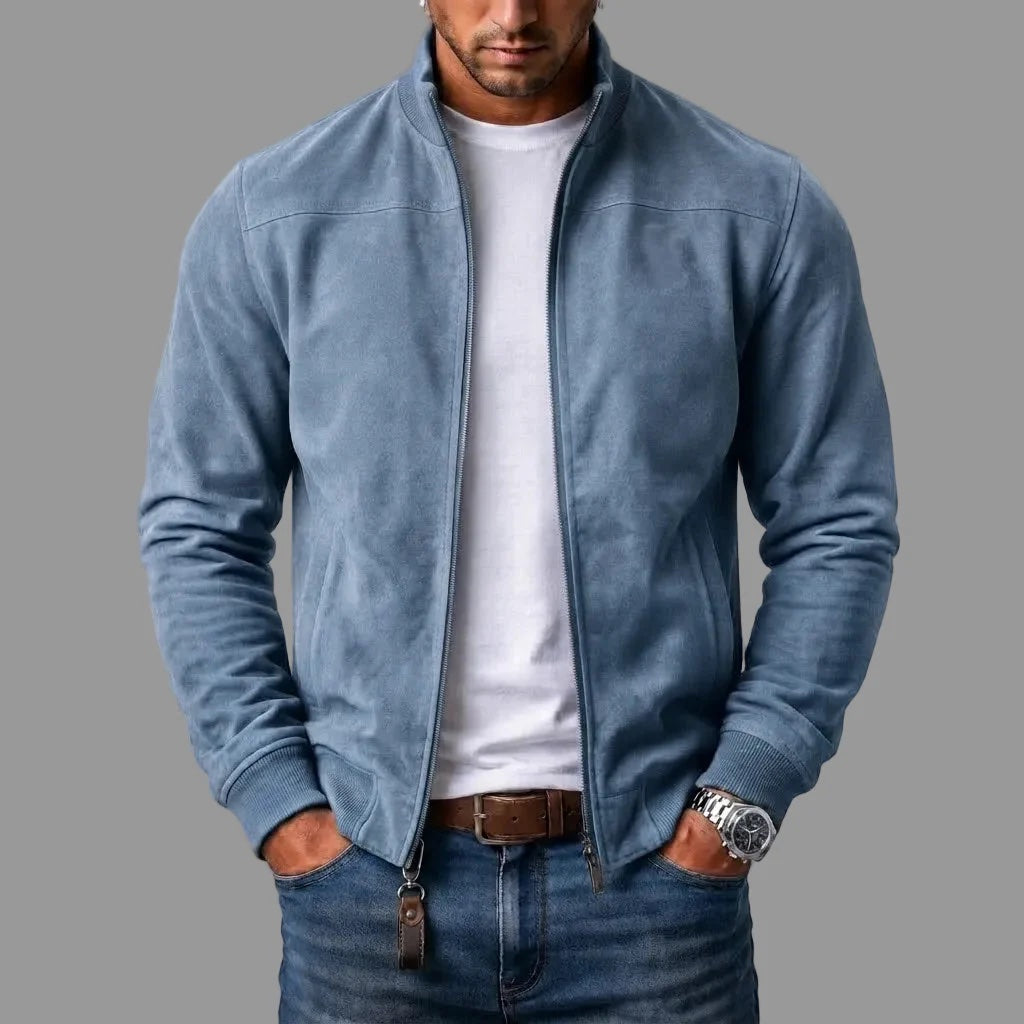 Leon™ | Bomberjacke aus wildleder