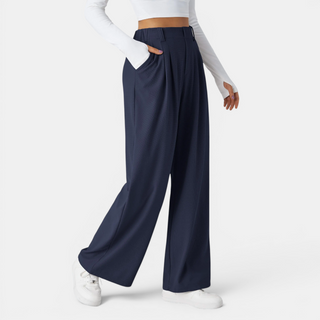 JUNOT™ – Lässige High-Waist-Hose mit weitem Bein