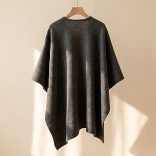 Langer Poncho Schal