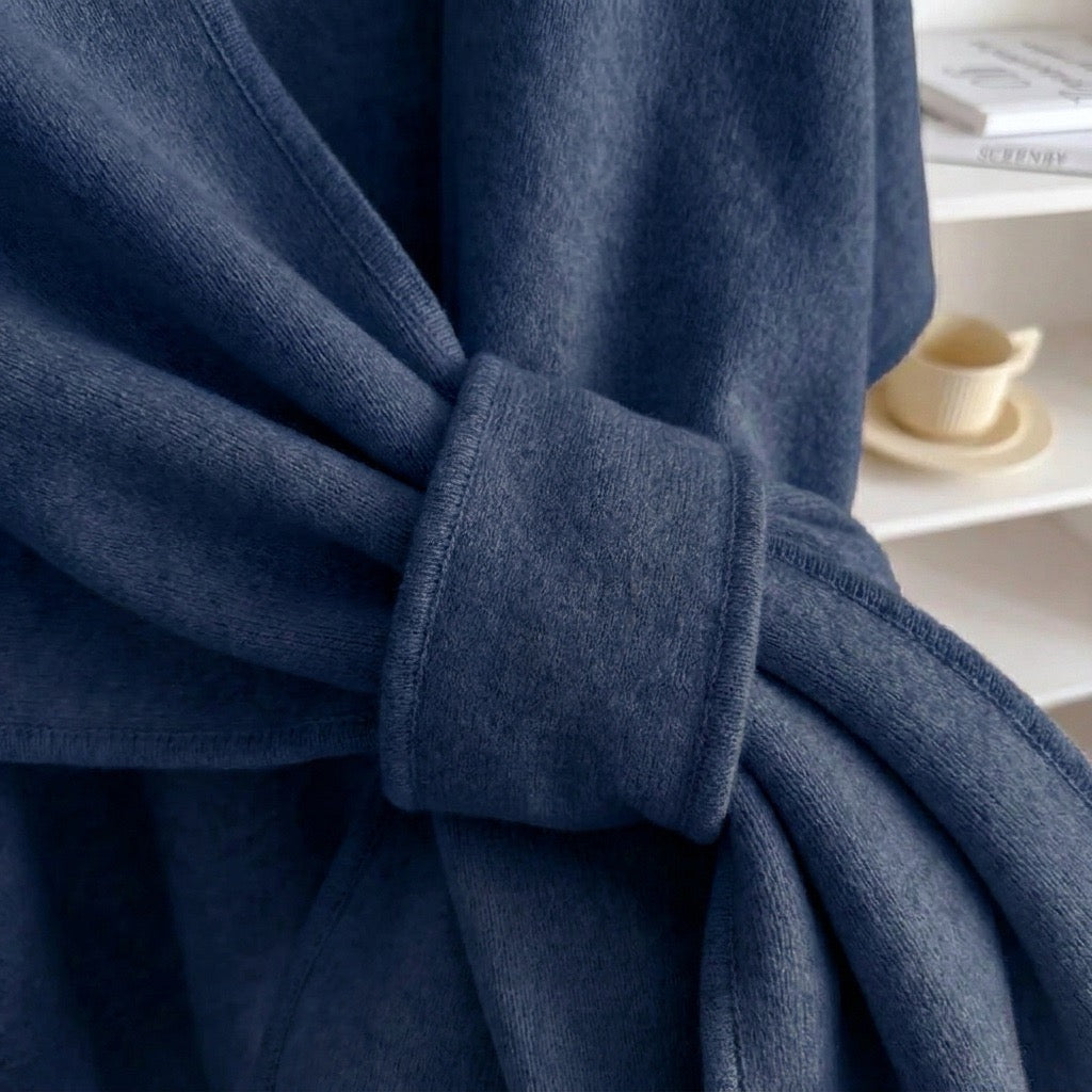Langer Poncho Schal