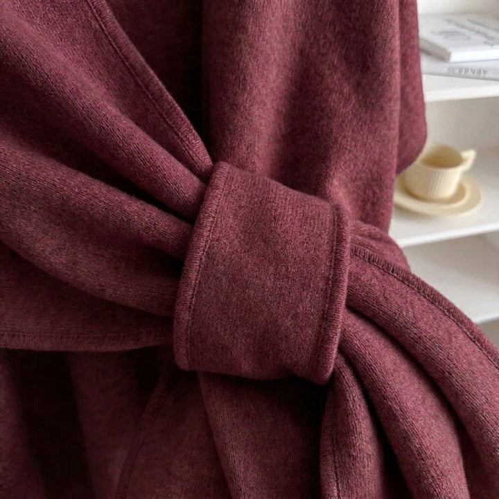 Langer Poncho Schal