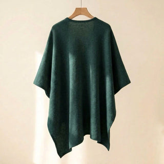 Langer Poncho Schal