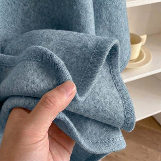 Langer Poncho Schal