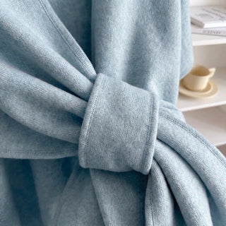 Langer Poncho Schal