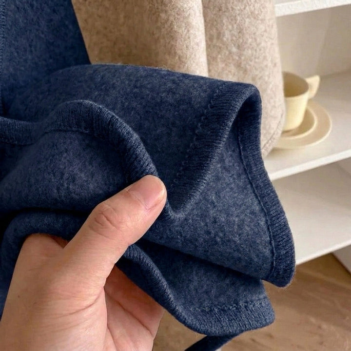 Langer Poncho Schal