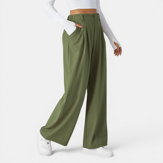 JUNOT™ – Lässige High-Waist-Hose mit weitem Bein