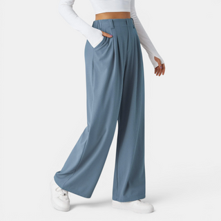 JUNOT™ – Lässige High-Waist-Hose mit weitem Bein