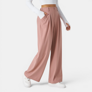 JUNOT™ – Lässige High-Waist-Hose mit weitem Bein