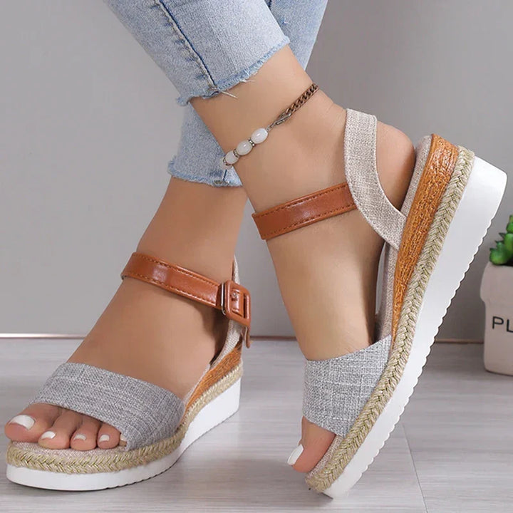 CHARLENE™ – Lässige Keilsandalen