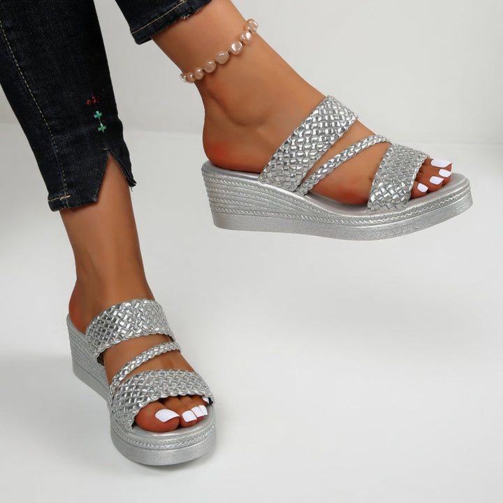 Damen Sandalen – Geflochtenes Design &amp; Bequemer Sommer-Style