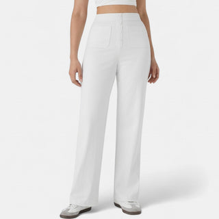 BRIXLEY™ – Lässige High-Waist-Hose mit geradem Bein