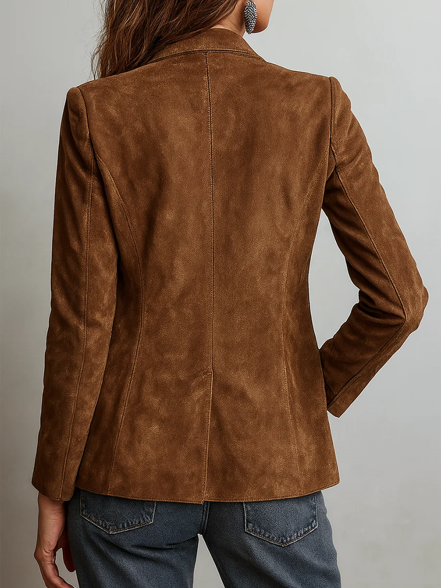 Marlene™ | Vintage Blazer Braun
