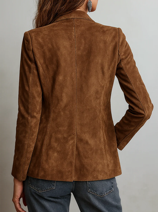 Marlene™ | Vintage Blazer Braun