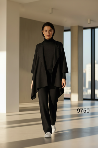 1. Mella™ Merino Lounge-Set – Cardigan, Strickjacke &amp; Hose