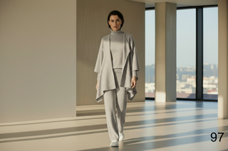 1. Mella™ Merino Lounge-Set – Cardigan, Strickjacke &amp; Hose