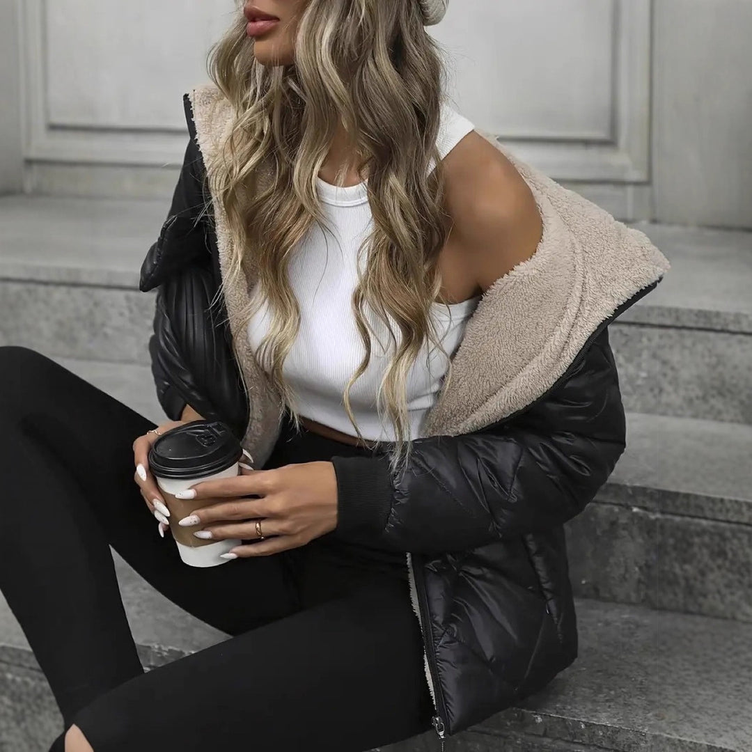 Rosalie™ — Elegante gesteppte Winterjacke