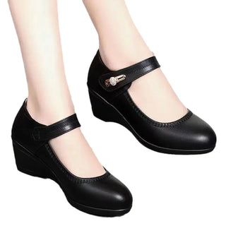 Alina™ | Weiche Leder‑Damenschuhe mit weicher Sohle, rutschfeste Lederschuhe