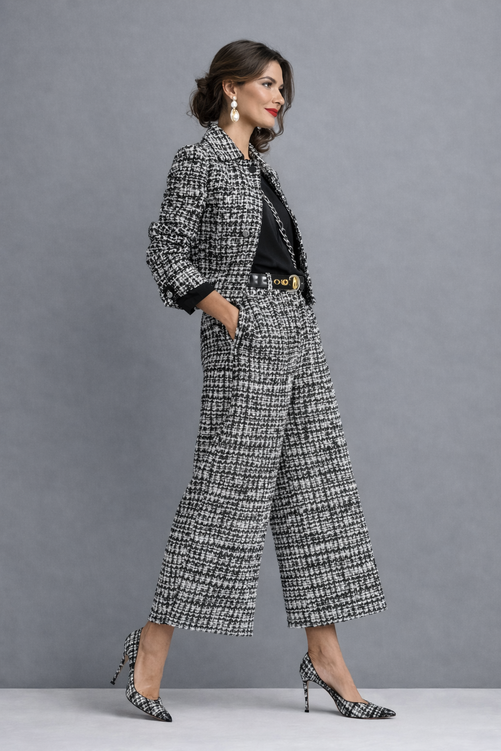 Sofia™ Premium Tweed Zweiteiler
