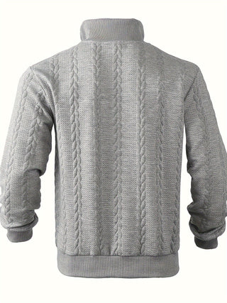 Vintage mit Reißverschluss Pullover mit Elegant Design
