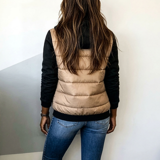 Celina | Damenjacke mit Kapuze, gefüttert, im Color-Block-Stil