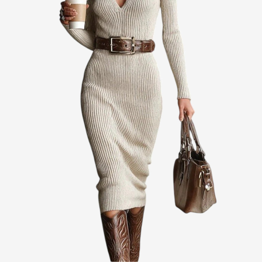 Piatti™ Gerippt Kleid