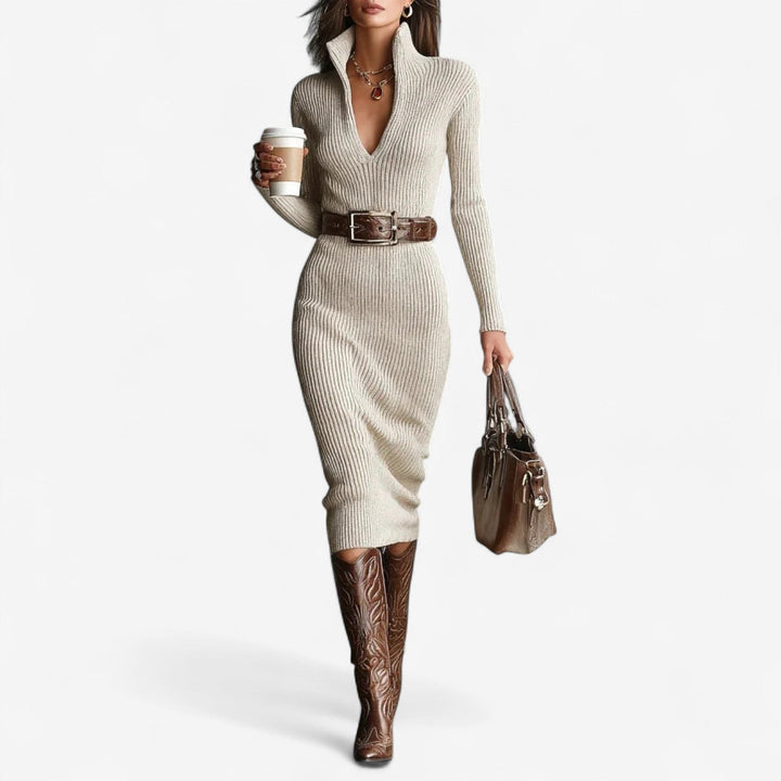 Piatti™ Gerippt Kleid