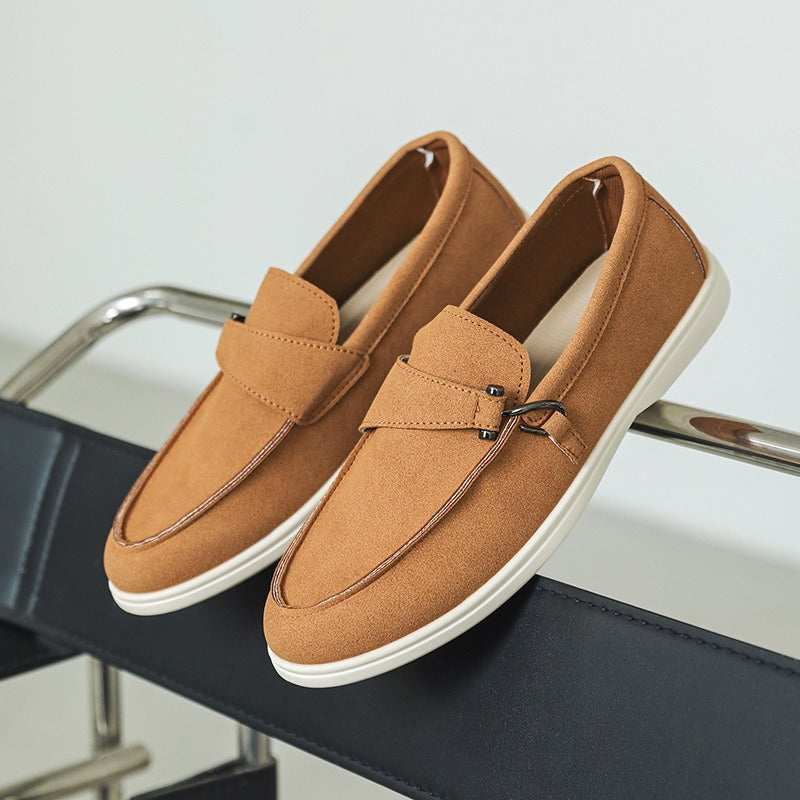 Sorrento Wildleder-Loafer mit Schnalle