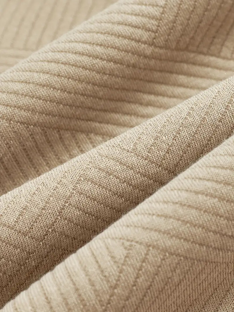 Didier – Vintage-Pullover mit Reißverschluss und geometrischem Design