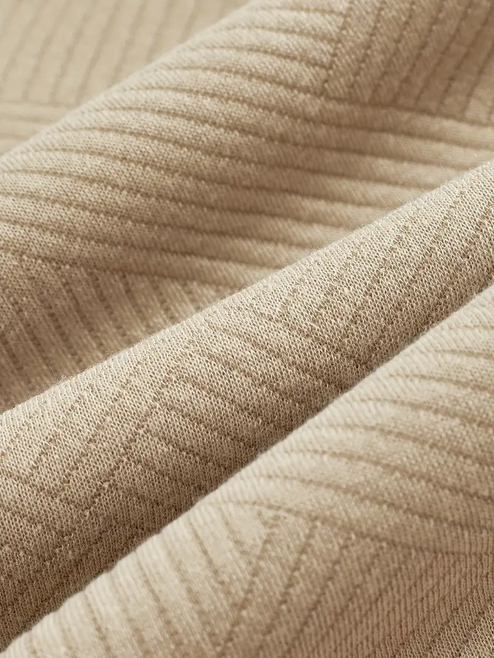 Didier – Vintage-Pullover mit Reißverschluss und geometrischem Design