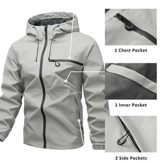 🔥Begrenzter Lagerbestand 50 % RABATT⛰️ Herren 3-in-1 Regenjacke Wind- &amp; Kälteschutz - Totale Schutz