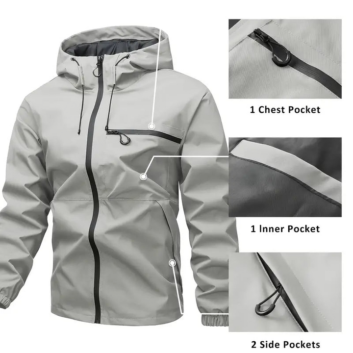🔥Begrenzter Lagerbestand 50 % RABATT⛰️ Herren 3-in-1 Regenjacke Wind- &amp; Kälteschutz - Totale Schutz